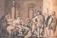 赫克托耳在帕里斯作戰前夕