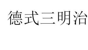 德式三明治 德式三明治
