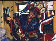 持司鈴和法鼓的本教密咒士