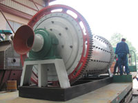 橡膠襯板球磨機