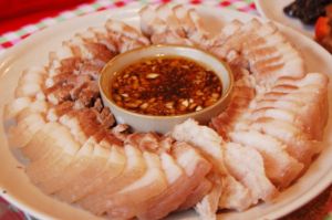 蒜泥白肉片 蒜泥白肉片