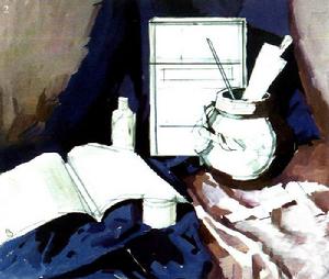 水粉靜物寫生步驟(轉)