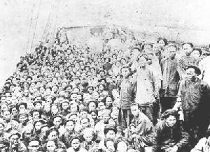 當年販賣“豬仔”的情景