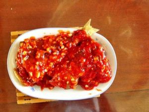 柿醬魚條 柿醬魚條