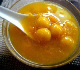 蓮蓉木瓜湯圓湯