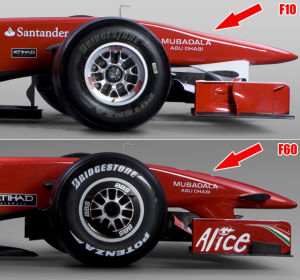 平直伸出的錐尖