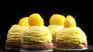 栗子布朗尼蛋糕