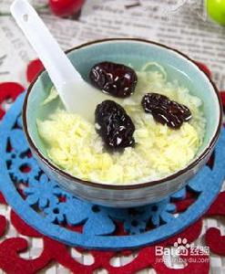 紅棗紅糖醪糟蛋花湯 紅棗紅糖醪糟蛋花湯