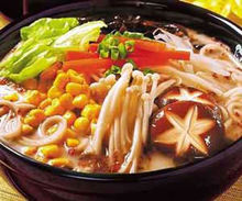 不同口味的日式拉麵