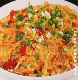 酸菜炒冬粉 酸菜炒冬粉