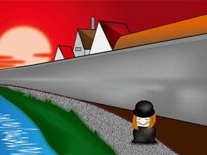 小女孩逃出森林6