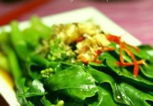 柴魚酥燙菜花 柴魚酥燙菜花