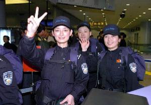 （圖）中國赴科索沃執行任務的維和警察