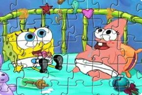 海綿寶寶海底拼圖