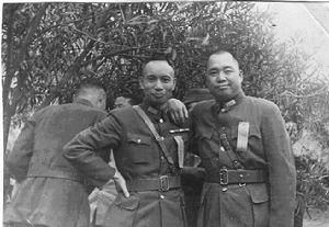 黃杰將軍與關麟征將軍