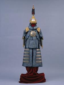 順治帝鎖子錦盔甲