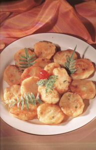 鹹魚煎薯餅 鹹魚煎薯餅