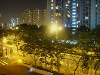 （圖）百和路其中一段夜景