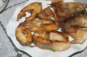 椒鹽香煎海鱸魚 椒鹽香煎海鱸魚