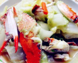 蟹乾炒白菜 蟹乾炒白菜