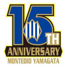 山形山神俱樂部十五周年紀念徽章