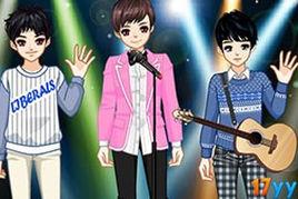 TFBOYS卡通裝扮 TFBOYS卡通裝扮