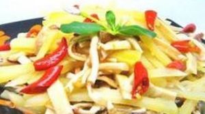 涼拌魷魚土豆絲 涼拌魷魚土豆絲