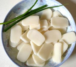 豇豆炒年糕 豇豆炒年糕