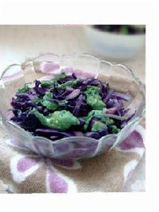 紫甘藍炒雞蛋 紫甘藍炒雞蛋