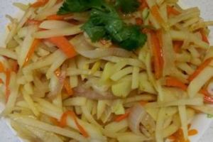 三絲炒鴿松 三絲炒鴿松