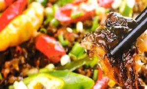 超香麻辣油菜蕨根粉 超香麻辣油菜蕨根粉