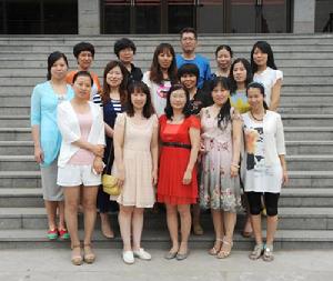 教師合影
