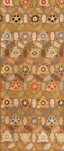 柿紅盤絛朵花宋錦 柿紅盤絛朵花宋錦