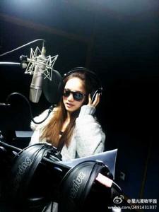 付夢妮錄製星光麥咭