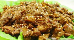 孜然羊肉片 孜然羊肉片