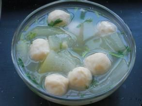 冬瓜魚丸湯 冬瓜魚丸湯