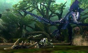 黑狼鳥的跳躍啄擊