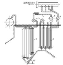 圖1 130 t/h鍋爐對流過熱器結構圖