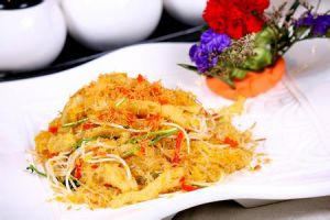 炒掛花魚肚 炒掛花魚肚