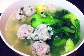 生汆丸子三鮮湯 生汆丸子三鮮湯