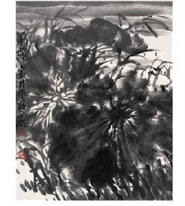 姜寶林的作品 《荷花》