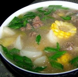 蘿蔔玉米羊肉湯 蘿蔔玉米羊肉湯