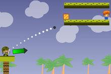 開槍炸爛比伯遊戲畫面