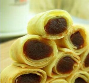 豆沙蛋卷 豆沙蛋卷