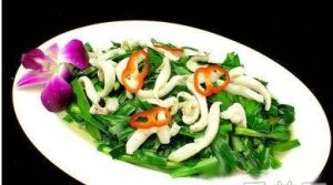 涼拌韭菜柴魚 涼拌韭菜柴魚