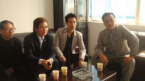 和省書法協會朋友一起