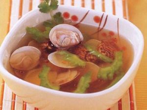 燉蛤苦瓜湯 燉蛤苦瓜湯