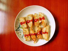 番茄醬煎餃 番茄醬煎餃