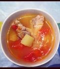 土豆西紅柿排骨湯