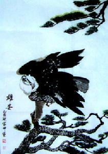 雄鷹圖